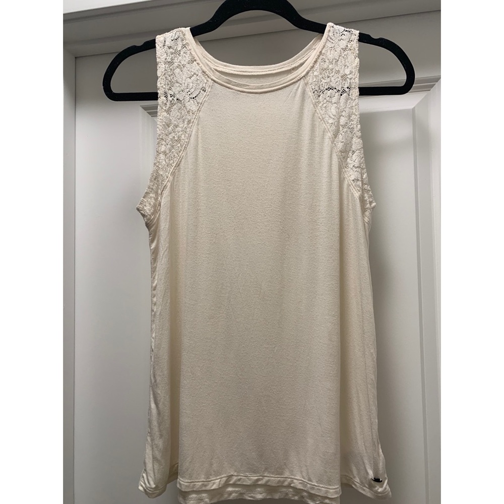 American Eagle Soft & Sexy Tank with Lace Detail